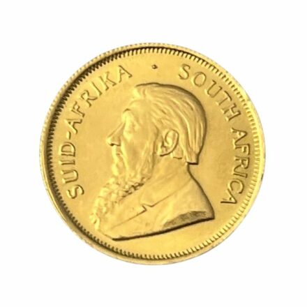 1/4 oz South African Gold Krugerrand Coin Reverse