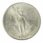 1984 1 oz Mexican Silver Libertad Coin