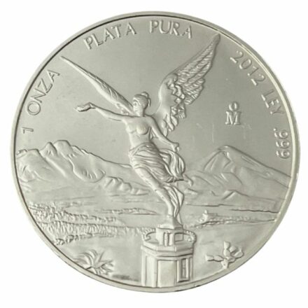 2012 1 oz Mexican Silver Libertad Coin