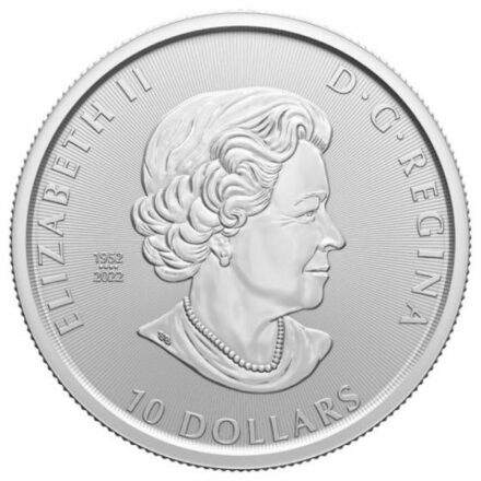 2023 2 oz Canadian Silver Smilodon Coin Effigy