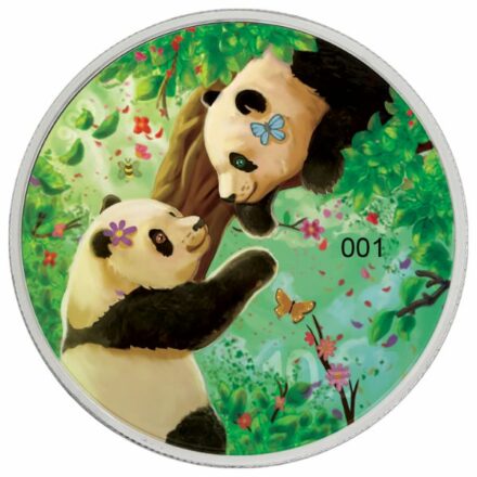 2023 Four Seasons 30g Silver Panda - Spring Reverse