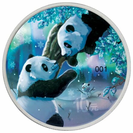 2023 Four Seasons 30g Silver Panda - Winter Reverse