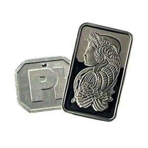 5 Gram Platinum Bar - Any Mint, Any Condition - Reverse