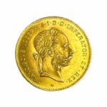 Austria 4 Florin/10 Franc Gold Coin