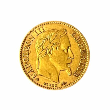France 10 Franc Gold Coin - Napoleon