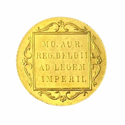 Netherlands 1 Ducat Gold Coin Reverse