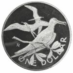 1974 British Virgin Islands $1 Silver Coin
