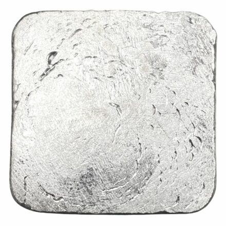 GPM Hammered 5 oz Silver Square Bar Back