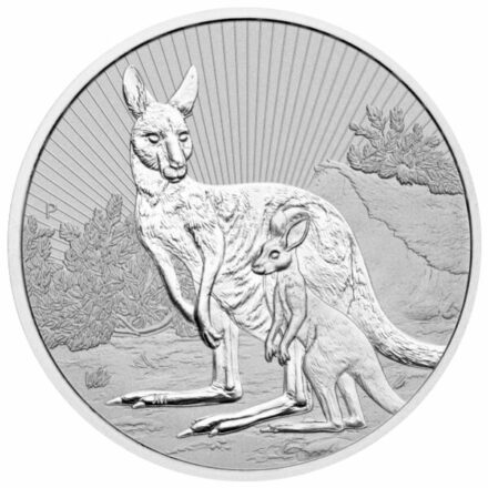 2023 Australian 2 oz Silver Kangaroo Coin