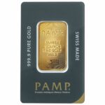 PAMP Suisse 1 oz Gold Bar CertiPAMP Assay Obverse