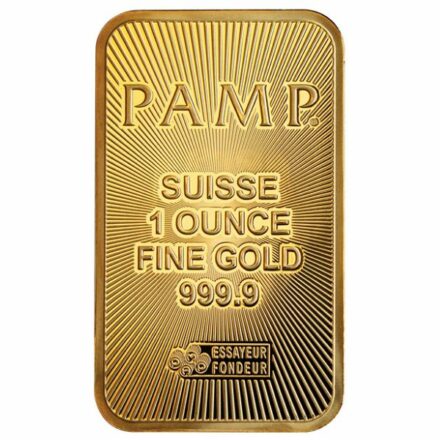 PAMP Suisse 1 oz Gold Bar | CertiPAMP Assay