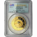 2014 1 oz Australian Gold Kangaroo | PCGS MS70 FS