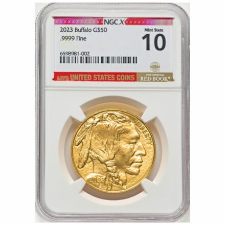 2023 1 oz American Gold Buffalo NGCX 10