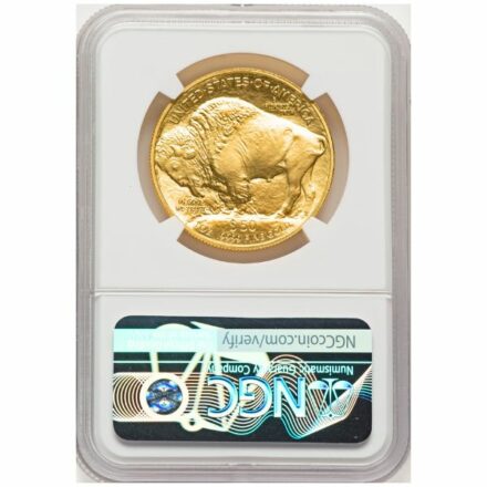 2023 1 oz American Gold Buffalo NGCX 10 Reverse
