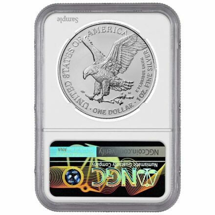 2023 1 oz American Silver Eagle NGCX 10 Reverse