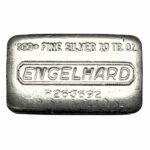 Engelhard 10 oz Silver Bar - Loaf Style P Series