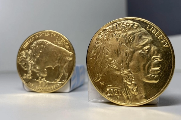 Gold Buffalo Coin