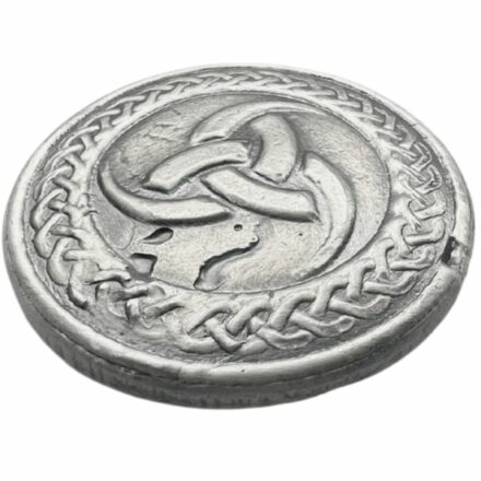 Triskele 5 oz Hand-Poured Silver Round - Relief