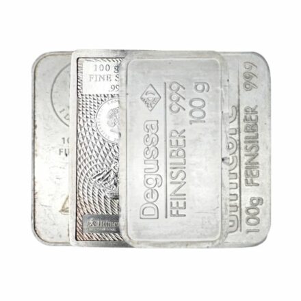100 gram Silver Bar - Any Mint, Any Condition