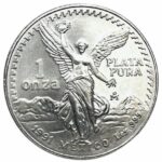 1991 1 oz Mexican Silver Libertad Coin