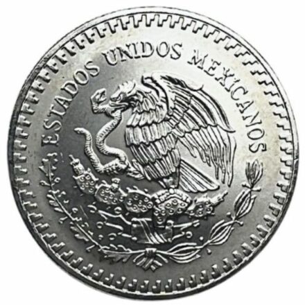 1992 1 oz Mexican Silver Libertad Coin