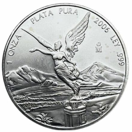 2006 1 oz Mexican Silver Libertad Coin