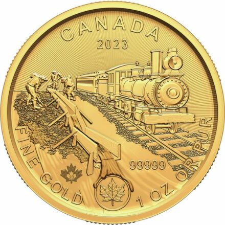 2023 1 oz Canadian Klondike Gold Rush Coin