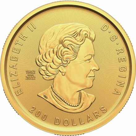 2023 1 oz Canadian Klondike Gold Rush Coin Effigy