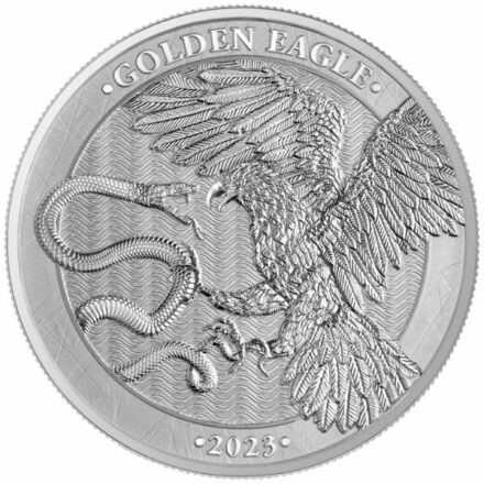 2023 1 oz Malta Golden Eagle Silver Coin Obverse