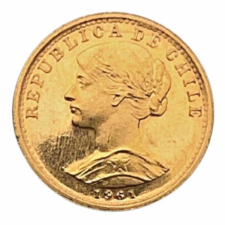 Chile 20 Peso Gold Coin
