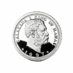 1997 1/20 oz Hawaii King Kalakaua Platinum