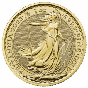 2023 1 oz British Coronation Britannia Gold Coin