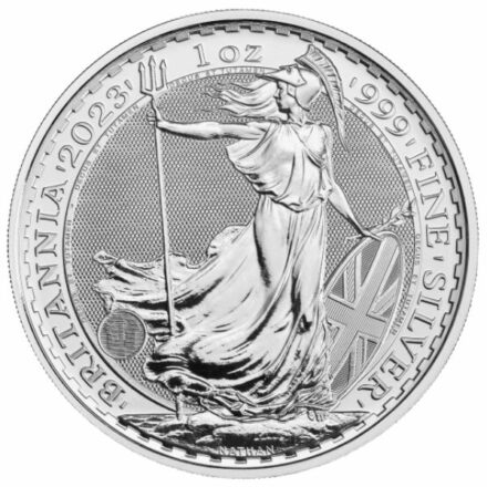 2023 1 oz British Coronation Britannia Silver Coin