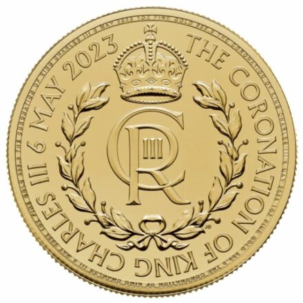 2023 1 oz King Charles Royal Cypher Gold Coin