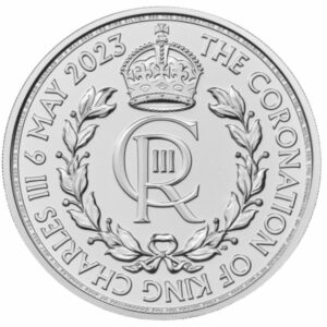 2023 1 oz King Charles Royal Cypher Silver Coin