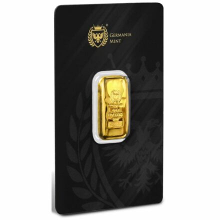 Germania Mint Cast 1 oz Gold Bar