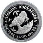 1992 Proof Australia 1 oz Silver Kookaburra Coin
