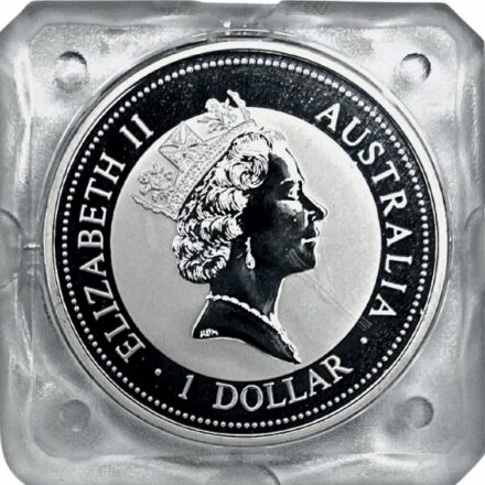 1994 Australia 1 oz Silver Kookaburra Coin - Effigy