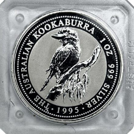 1995 Australia 1 oz Silver Kookaburra Coin