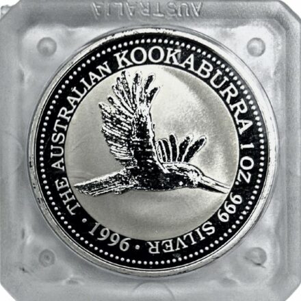 1996 Australia 1 oz Silver Kookaburra Coin