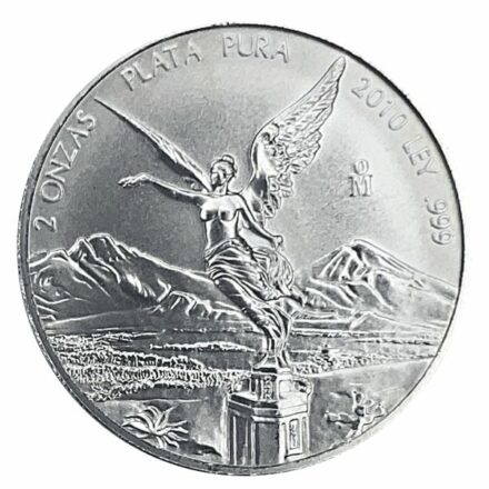 2010 2 oz Mexican Silver Libertad Coin