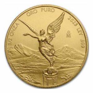 2023 1/2 oz Mexican Gold Libertad Coin Obverse