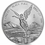 2023 5 oz Mexican Silver Libertad Coin Reverse
