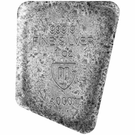 Germania Mint 1 oz Silver Cast Rune - Algiz