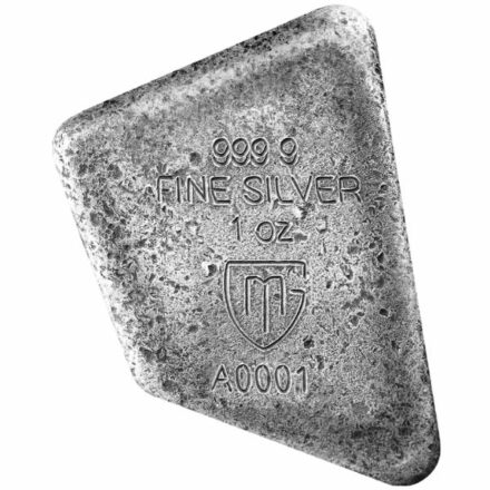 Germania Mint 1 oz Silver Cast Rune - Ansuz