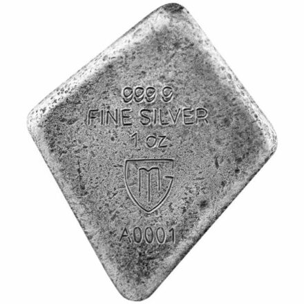 Germania Mint 1 oz Silver Cast Rune - Dagaz