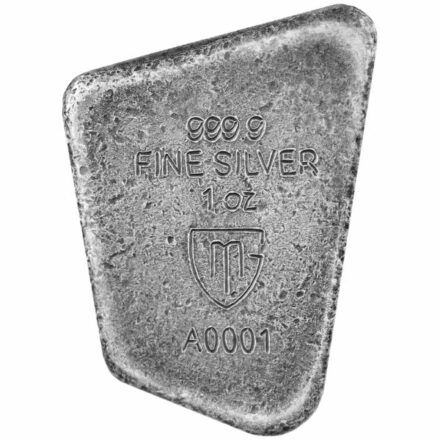 Germania Mint 1 oz Silver Cast Rune - Fehu