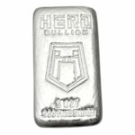 Hero Bullion 5 oz Hand-Poured Silver Bar (New)