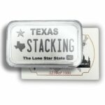 Texas Stacking Across America 1 oz Silver Bar Obverse