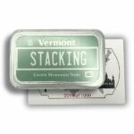Vermont Stacking Across America 1 oz Silver Bar Obverse
